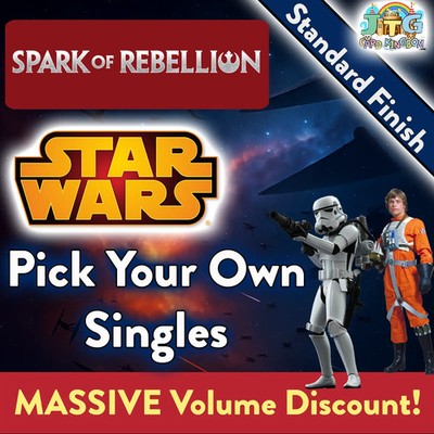 Up to 35% off!  SWU:Spark of Rebellion    Non-Foil Singles