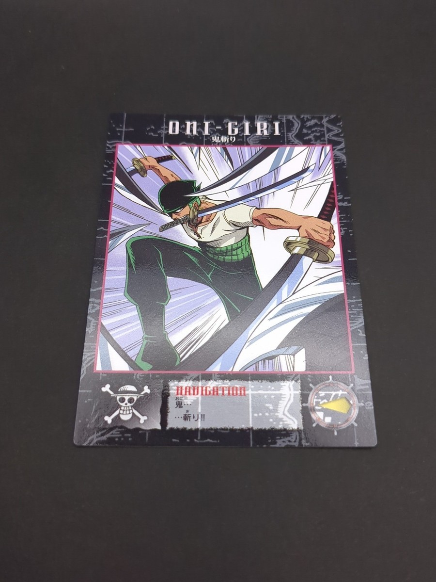 Roronoa Zoro #36 One Piece Carddass Masters Card 2000 Bandai