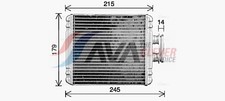 Wärmetauscher Innenraumheizung AVA Clever Choice VN6434 für VW POLO 5 6R1 6C1 A1