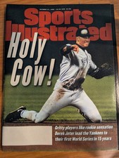 Sports Illustrated October 21 1996, Derek Jeter FIRST COVER, No Label, UNREAD