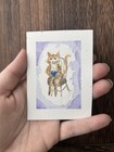 Original Miniature Cat ACEO, from the “Tea & Tails” series  — photo 1