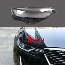 Right side Headlight Lens Cover+Sealant Glue Fit For Cadillac XT6 2020-2022