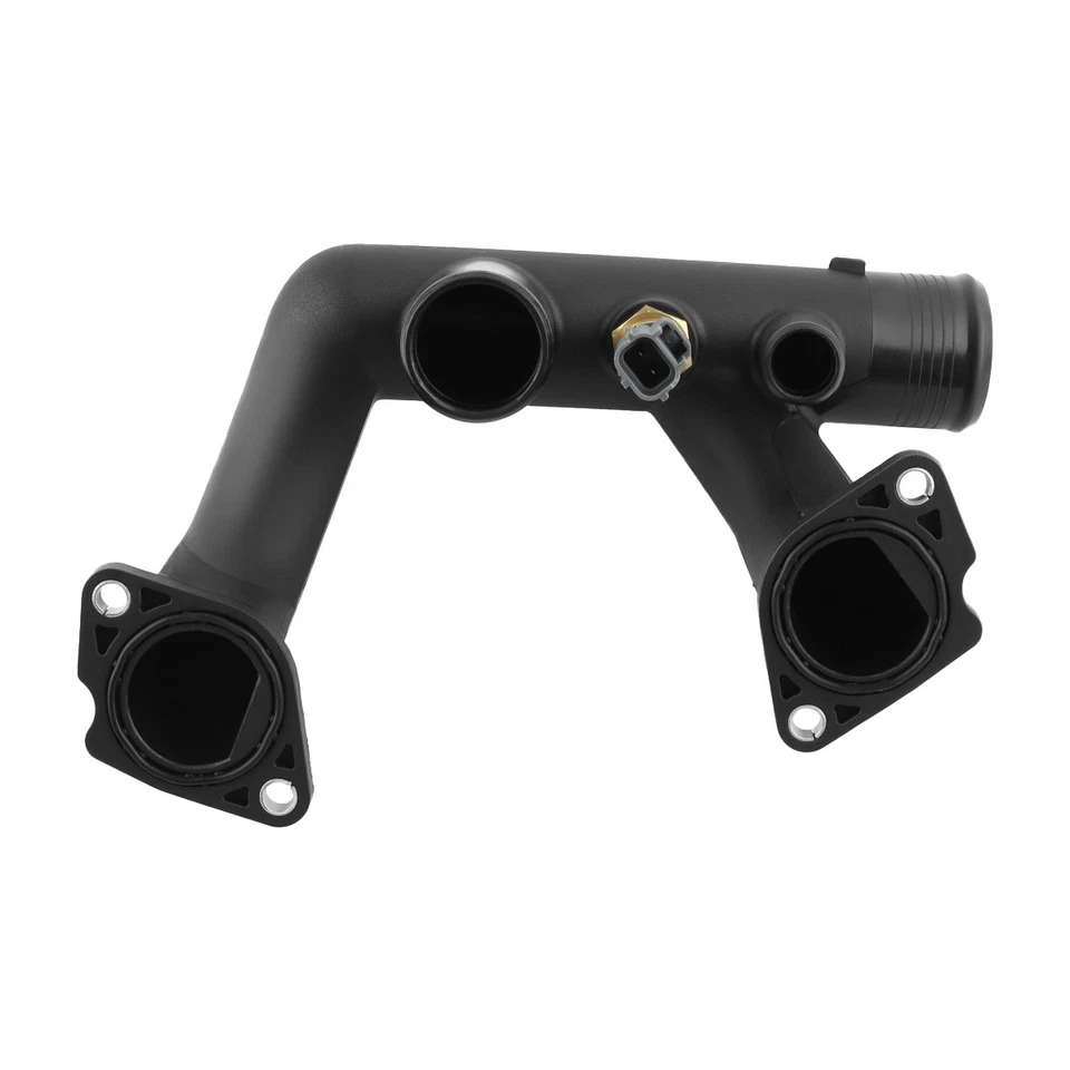 Carcasa de tubo de salida de refrigerante Fit 2001 Jaguar XK8 XJ8 1997-2003 reemplazo directo Foto 2 de 4