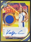 2025-26 Bowman Best U Kaelyn Carroll Game Graphs Patch Auto Gold /50 Kentucky