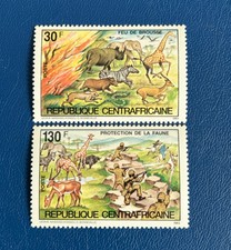 Central African Republic- 1984 - Fauna Protection (fauna) - MNH**