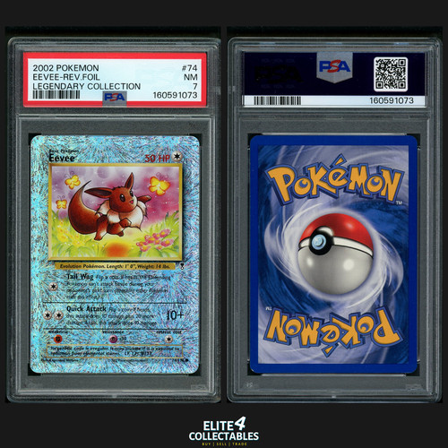 Eevee graded PSA 7 for sale on eBay