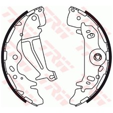 Bremsbackensatz hinten für Hyundai H-1 A1 TQ H-1-Starex | 558018