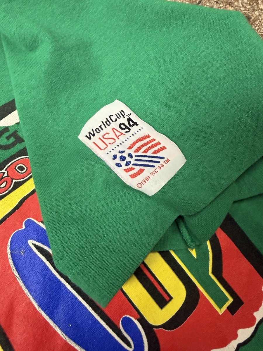 Vintage 90s World Cup Soccer T Shirt Men's XL Team USA Single