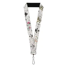 Buckle-Down Lanyard-1.0"-Poems One Size Multicolor