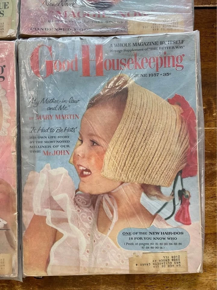 Lot of 4 Good Housekeeping Magazines 1958, 1957, 1957, 1957 - Image 3 of 4
