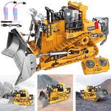 RC Tractor Bulldozer Remote Control Construction Vehicle Toy Remote Control Toy