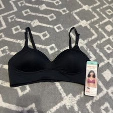Warner's Simply Perfect convertible comfort bra - black 38B