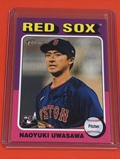 2024 Topps Heritage High Number Naoyuki Uwasawa RC Card #651 Boston Red Sox