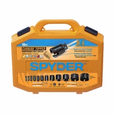 Spyder 600938 18-Pc Tungsten Carbide Tipped Hole Saw Kit