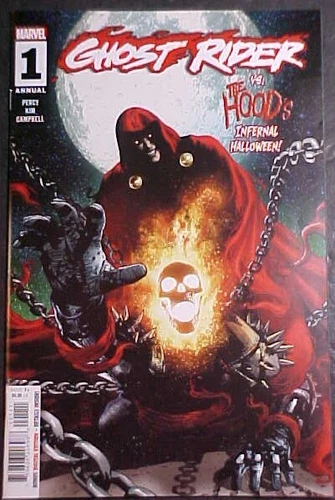 GHOST RIDER ANNUAL #1! THE HOOD'S INFERNAL HALLOWEEN! NM 2023 MARVEL COMICS