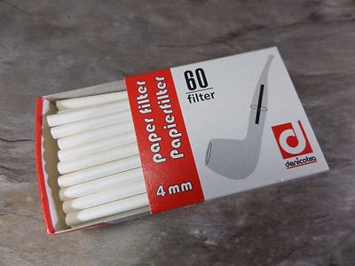 DENICOTEA Papierfilter - 4 mm - 60 Stück - NEU  & ovp - 101504