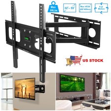 Full-Motion Articulating TV Wall Mount 32 40 42 46 47 50 55 LCD LED Swivel Tilt