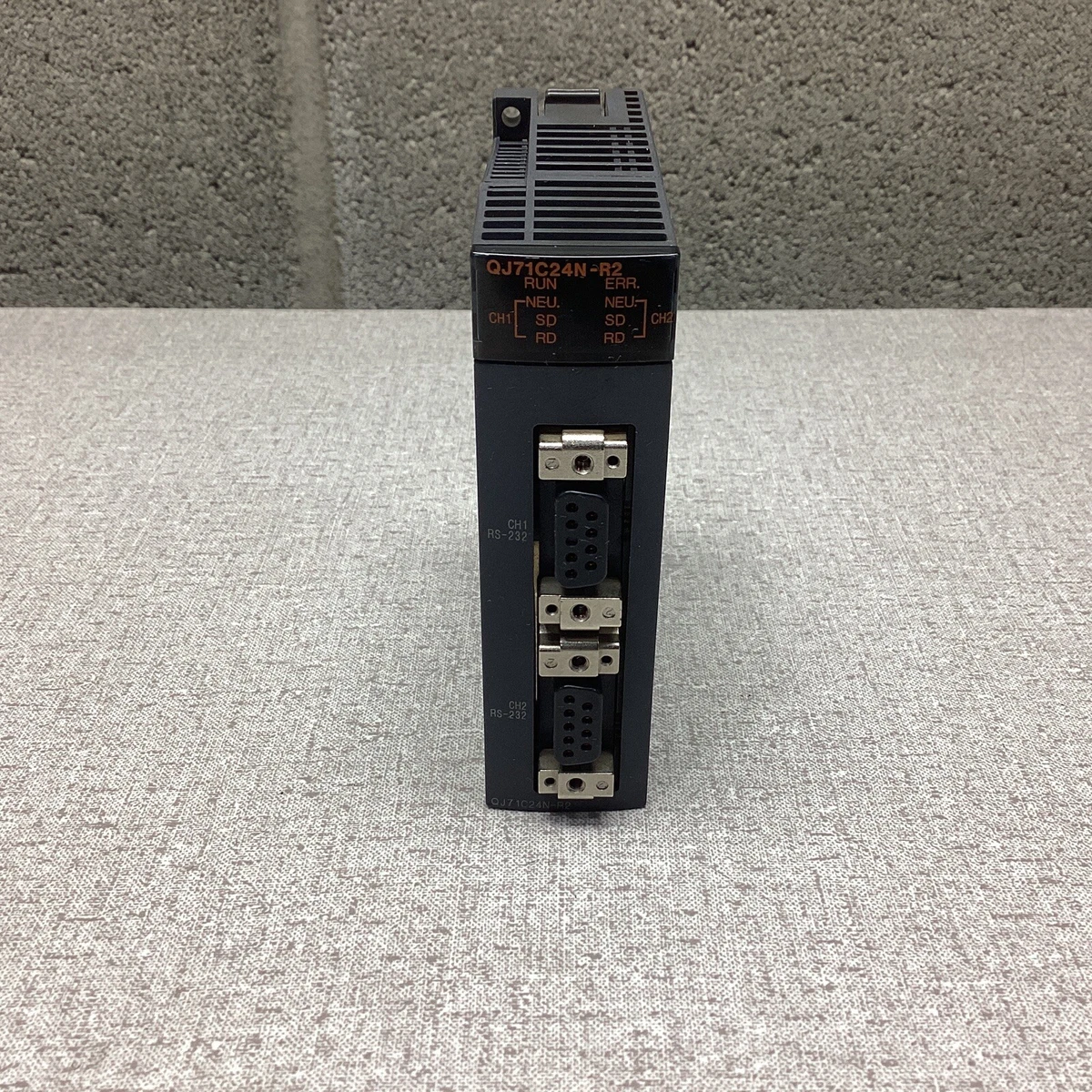 Mitsubishi RS-232 Unit Module QJ71C24N-R2 Melsec-Q #3580 FML PT14