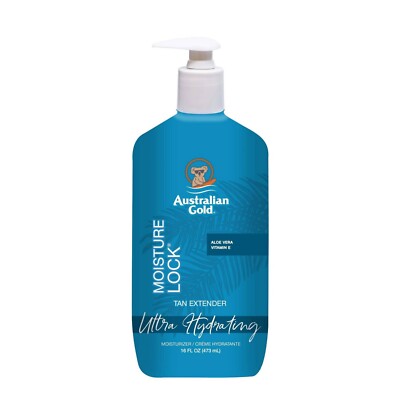 Australian Gold Moisture Lock Tan Extender Feuchtigkeitscreme 473ml, EU VERKÄUFER