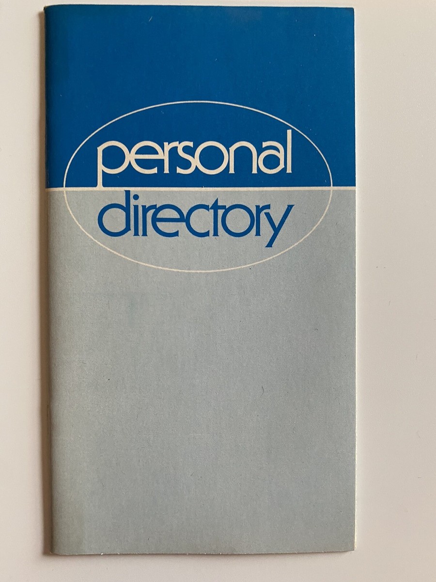 Bellページ Vintage Southwestern Bell Personal Directory Address book (22B