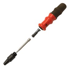 FACOM 257.G Sheathed Adjustable Automatic Center Punch with Comfort-Grip Handle
