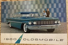 1960 Oldsmobile Full Line Prestige Dealer Sales Brochure Dynamic Super 88 98