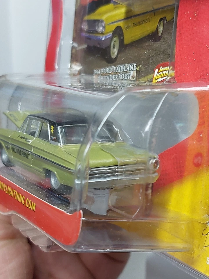 Johnny Lightning 1/64 🇨🇵 1964 Ford Fairlaine Thunderbolt - Photo 4/4