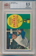 1960 Topps Ron Fairly (Topps All-Star Rookie Outfield) (#221) BVG8.5 BVG