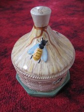 Vintage Fortnum & Mason Honey Pot By Longton Ceramics Hive Bees Skep Beekeeping