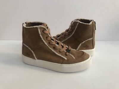UGG NURAY CHESTNUT CUFFABLE HIGH TOP ANKLE