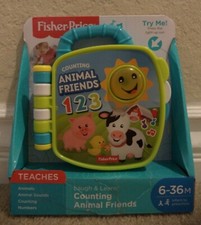 FISHER PRICE LAUGH LEARN COUNTING ANIMAL FRIENDS NEW