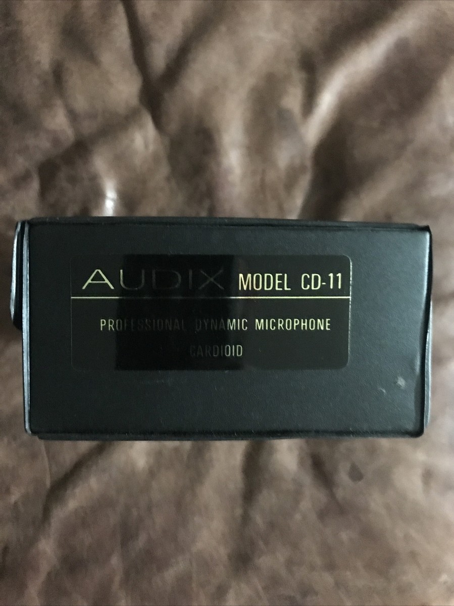 Audix CD11 600 Ohm Uni-Directional Dynamic Audio Microphone