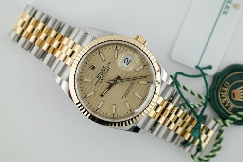 Rolex Datejust 36 126233 Motif Fluted 