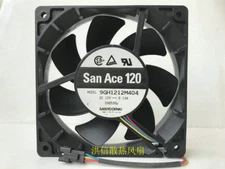 1 PCS SANYO Fan 9GH1212M404  DC 12V 0.13A  12025 12CM  3 PIN #
