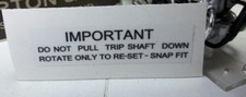 Triumph Norton Smiths Chronometric Speedometer Small Trip Reset RSM Gauge Decal