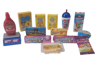 Zuru Mini Brands Lot Grocery Candy Misc. Miniature Dollhouse Mixed Lot Of 14