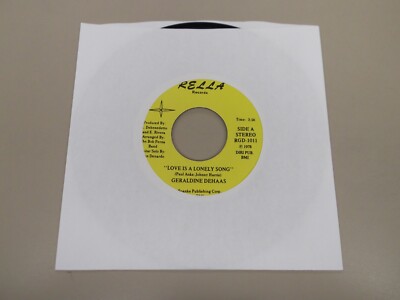 Geraldine Dehaas - Love Is A Lonely Song / While We're Still Young - Rella Mint