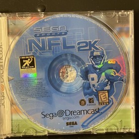 NFL 2K (Sega Dreamcast, 1999) Complete in box