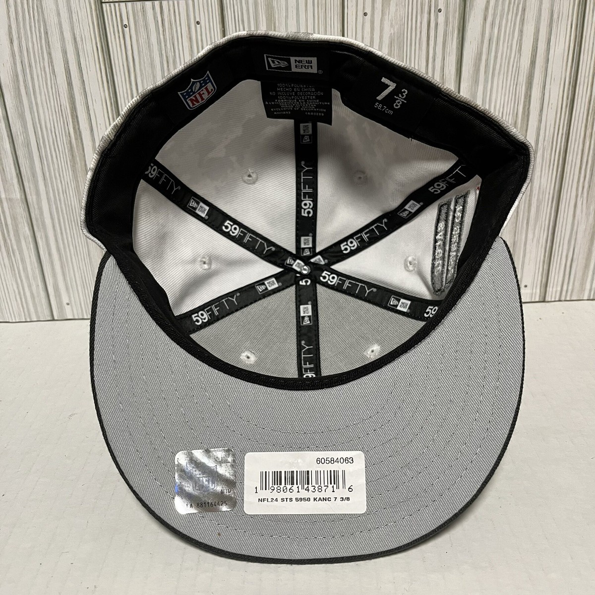 Casquette New Era NFL – Kansas City Chiefs Salute To Service – 7 5/8 – Neuve