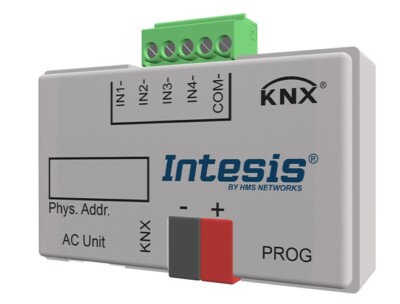 Intesis - Fujitsu RAC and VRF to KNX Interface with binary inputs (CN connector)