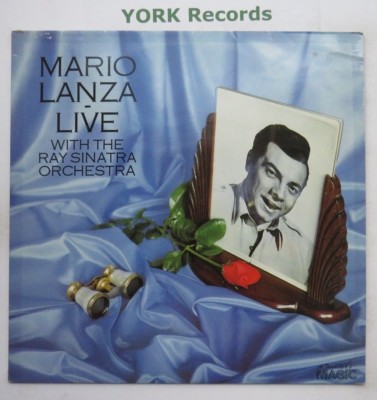 MARIO LANZA - Live - Excellent Condition LP Record  A Touch Of Magic ATOM 2