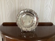 WMF versilberte Schale Bienenkorbmarke  Anbietschale Geb&auml;ckschale