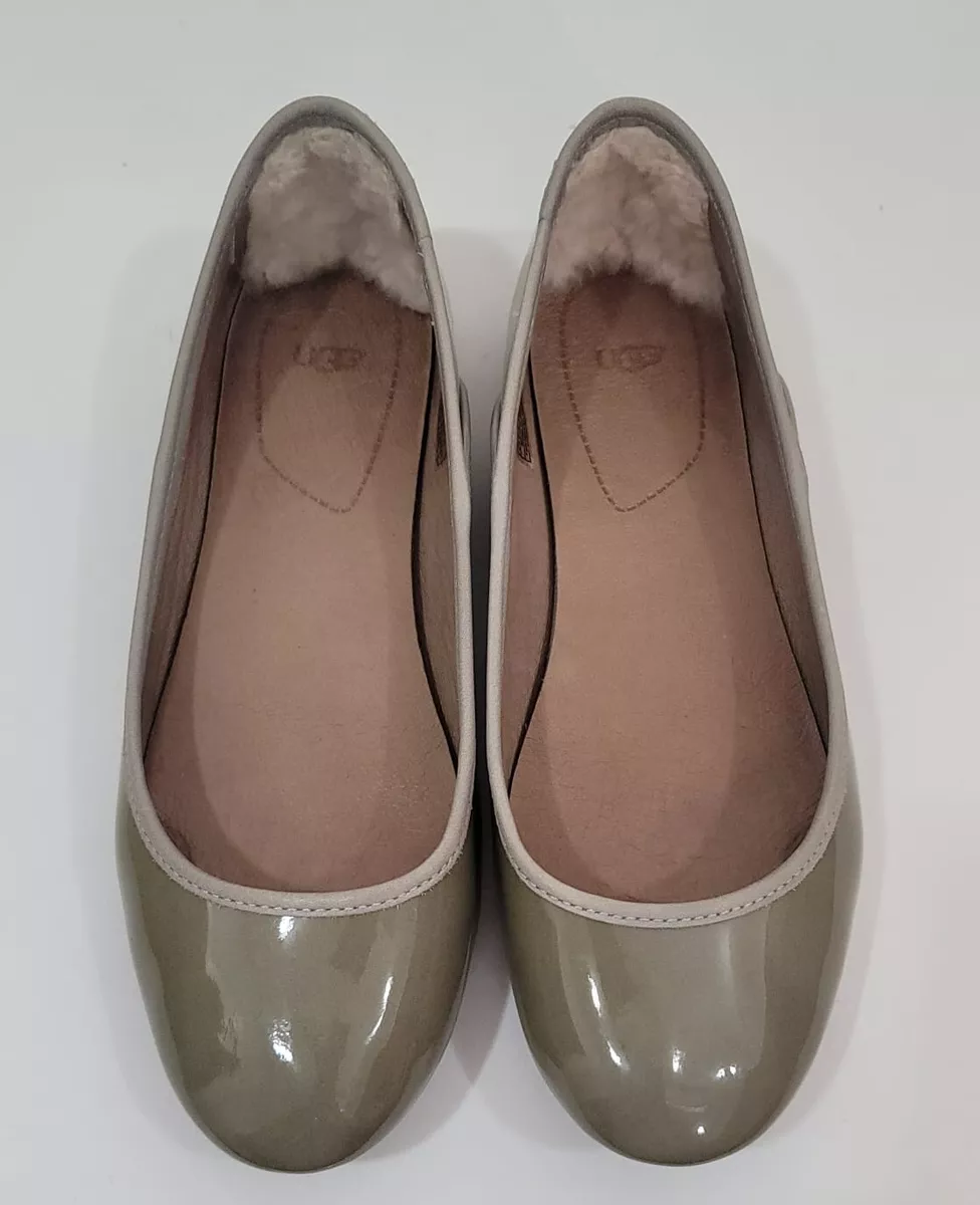 Ugg patent sales leather flats