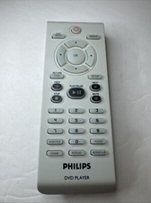Philips DVD Player Remote Control - White - Unit Only SF172 TESTED WORKING