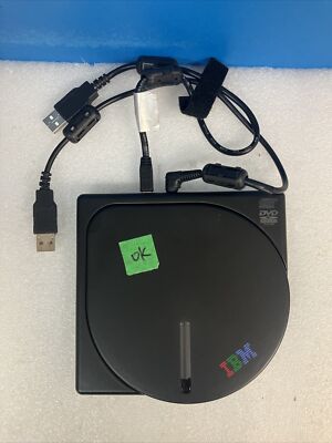 Vintage IBM CD-RW DVD-ROM USB Combo Drive 22P9195