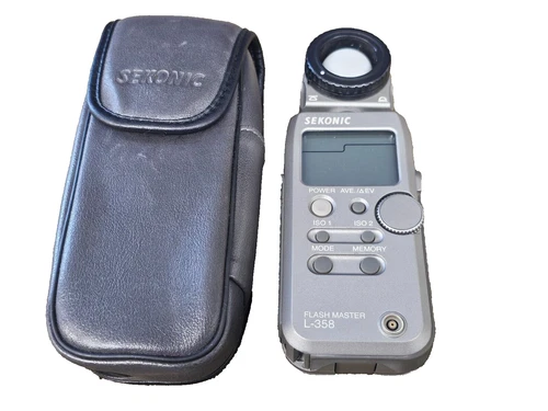 Sekonic Flash Master Digital Camera Light Meter L-358