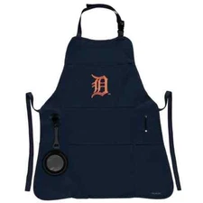 Detroit Tigers Team Logo Grilling Apron TEAM SPORTS AMERICA Gift