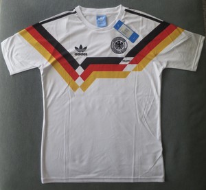ADIDAS DFB Deutschland WM 1990 Retro Trikot Größe M Nr. 10 ...