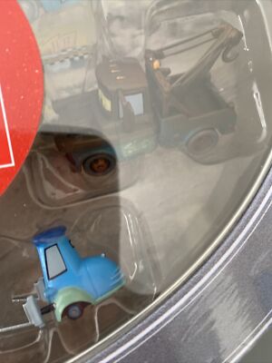 Rare Disney Store Exclusive Pixar CARS Collector's Tin 7 Pc