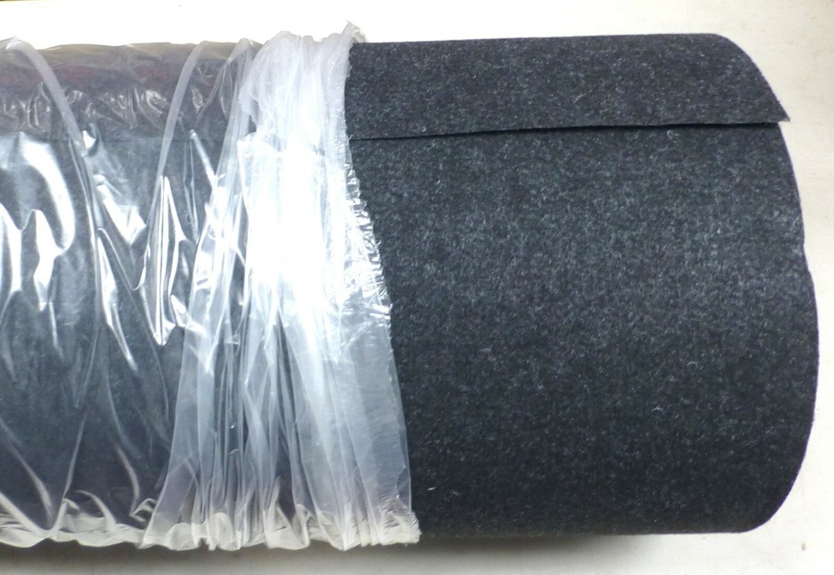 4ft x 150ft Dark Grey Speaker Box Carpet for Car or Pro Audio